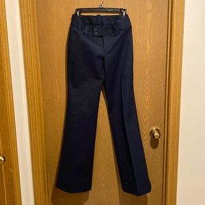 Banana Republic Navy Pinstripe Martin Fit trousers size 0